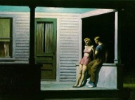 Hopper summer-evening